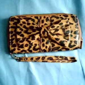 Cheetah print wallet